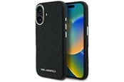 Mobiel - Covers & Cases - Karl Lagerfeld FW Stamped Karl MagSafe iPhone 16 Case - Black - 3666339455385