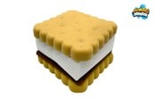 Kleine cadeautjes voor kinderen - Trend Toys Jumbo Squeeze sandwichkoekje 10cm CDU - 201108