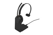 Headphones/Headsets - Jabra Evolve3 65 MS - USB-A with Dongle - Mono (Incl. Charging Stand) - 36599-899-989