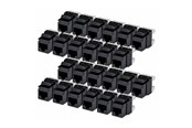 Accessoires - StarTech.com Startech keystone jack - 180° 110 punch down - TAA Compliant - C6KEY110180BK24PK