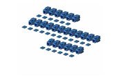 Accessoires - StarTech.com Startech keystone jack - 180° tool-free - TAA Compliant - C6KEYTL180BL24PK