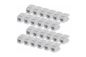 Accessoires - StarTech.com Startech keystone jack - 180° 110 punch down - TAA Compliant - C6KEY110180WH24PK