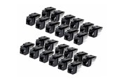 Accessoires - StarTech.com Startech keystone jack - 90° 110 punch down - TAA Compliant - C6KEY110BK24PK