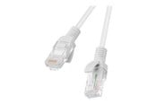 Netwerk - kabel - Lanberg patch cable - 20 m - grey RAL 7035 - Grijs - PCU5-10CC-2000-S