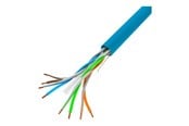 Netwerk - kabel - Lanberg bulk cable - 305 m - blue - Blauw - LCU6-10CC-0305-B