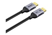 Beelscherm- en tv-kabel - Unitek - DisplayPort cable - DisplayPort to DisplayPort - 3 m - C1626GY01-3M