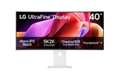 Scherm - 40" LG UltraFine 40WT95UF-W - LED monitor - curved - 5K - HDR - 40WT95UF-W