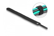 Accessoires - DeLOCK Hook-and-Loop Cable tie L 150 x W 12 mm Black (10-Pack) - 19010