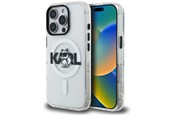 Mobiel - Covers & Cases - Karl Lagerfeld IML Choupette Sketch Logo MagSafe Case for iPhone 16 Pro Max - Clear - 3666339461713