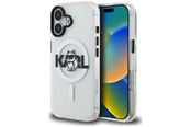 Mobiel - Covers & Cases - Karl Lagerfeld IML Choupette Sketch Logo MagSafe iPhone 16 Case - Clear - 3666339461683