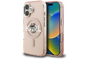 Mobiel - Covers & Cases - Karl Lagerfeld IML Choupette Sketch Logo MagSafe iPhone 16 Case - Pink - 3666339461508
