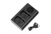 Camera- en lensaccessoires - Neewer NEEWER DL-FZ100 dubbele batterijlader voor NP-FZ100-S batterijen - DL-FZ100