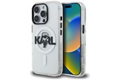 Mobiel - Covers & Cases - Karl Lagerfeld IML Karl Sketch Logo MagSafe Case for iPhone 16 Pro Max - Clear - 3666339461171