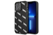 Mobiel - Covers & Cases - Karl Lagerfeld Allover Case for iPhone 13 Pro / iPhone 13 - Black - 3666339049706