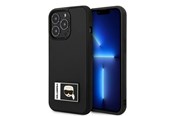 Mobiel - Covers & Cases - Karl Lagerfeld Ikonik Patch Case for iPhone 13 Pro / iPhone 13 - Black - 3666339049669