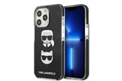 Mobiel - Covers & Cases - Karl Lagerfeld Karl&Choupette Head Case for iPhone 13 Pro / iPhone 13 - Black - 3666339048662