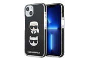 Mobiel - Covers & Cases - Karl Lagerfeld Karl&Choupette Head Case for iPhone 13 - Black - 3666339048655