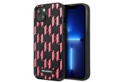 Mobiel - Covers & Cases - Karl Lagerfeld KLHCP13SMNMP1P iPhone 13 mini 5.4 "hardcase pink / pink Monogram Plaque - 3666339049164