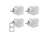 Smart Home - Sonoff SONOFF S61s Matter buitenstekker via Wi-Fi, 4-pack - S61STPF 4pac