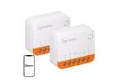 Smart Home - Sonoff SONOFF MINIR4 (Extreme) schakelaar, 2-pack - MINIR4 2Pack