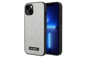 Mobiel - Covers & Cases - Karl Lagerfeld KLHCP14MG2ELS iPhone 14 Plus 6.7 "hardcase silver / silver Glitter Plaque Logo - 3666339094249