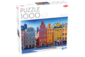 Puzzels - Tactic 1000 pcs puzzle: Stortorget in Sweden - 61229