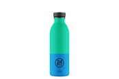 Keuken accessoires - 24Bottles Urban Bottle - Wave - Blue / Green - 500 ml - 24B012