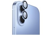 Mobiel - Beschermend glas - UNIQ Optix Aluminum Camera Lens Protector Glass for iPhone 17 with Applicator - Blue - 8886463696620
