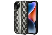 Mobiel - Covers & Cases - Karl Lagerfeld KLHCP14MPGKLSKG iPhone 14 Plus 6.7 "hardcase gray / gray Monogram Stripe - 3666339084899