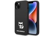 Mobiel - Covers & Cases - Karl Lagerfeld KLHCP14MSLCTBK iPhone 14 Plus 6.7 "hardcase black / black Silicone Choupette Body - 3666339076566
