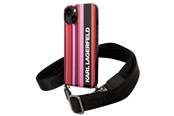 Mobiel - Covers & Cases - Karl Lagerfeld KLHCP14SSTSTP iPhone 14 6.1 "hardcase pink / pink Color Stripes Strap - 3666339094195