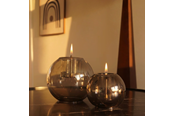 Decoratie - Tenderflame Globus 10 & 15 Graphite + 0.5ltr Tenderfuel - TF-600521