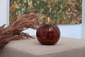 Decoratie - Tenderflame Globus Candle 10 Amber - TF-600936
