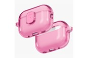 Mobiel - Covers & Cases - UNIQ Glase Pro Case for AirPods Pro 3 Lock Case - Clear Pink - 8886463696835