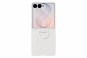Mobiel - Covers & Cases - Samsung Galaxy Z Flip8 Silicone Ring Magnet Case - Cream - EF-EF776CWEGWW