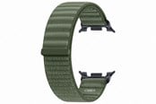 Smartwatch - Accessoires - Samsung Galaxy Watch9 Fabric Watch Band (S/M) - Olive - ET-SVL32SGEGEU
