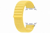 Smartwatch - Accessoires - Samsung Galaxy Watch9 Fabric Watch Band (S/M) - Yellow - ET-SVL32SYEGEU