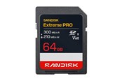 Geheugenkaart - SANDISK Extreme PRO - flash memory card - 64 GB - SDXC UHS-II - SDSDXEM-064G-GN4IN
