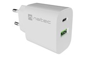 Mobiel - Adapters & Opladers - Natec Ribera power adapter - USB-C USB - 20 watt - NUC-2396