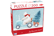 Puzzels - Tactic 200 pcs puzzle: Christmas tree hunt - 60863