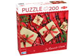 Puzzels - Tactic 200 pcs puzzle: Christmas presents - 60862