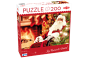Puzzels - Tactic 200 pcs puzzle: Christmas stockings - 60860