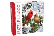 Puzzels - Tactic 1000 pcs puzzle: Birds on Branch - 59608