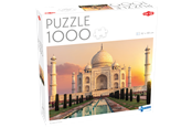 Puzzels - Tactic 1000 pcs puzzle: Taj Mahal at Sunset - 59229