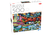 Puzzels - Tactic 500 pcs puzzle: Street Art of Graffiti - 59225