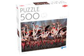 Puzzels - Tactic 500 pcs puzzle: Greater Flamingos - 59215