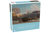 Puzzels - Tactic 1000 pcs: Wright Annankatu kylmänä talviaamuna - 58690