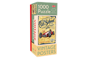 Puzzels - Tactic 1000 pcs: Vintage: Old School Gear Racers - 58665