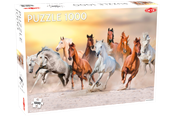 Puzzels - Tactic Animals: Wild Horses - 1000 pcs - 56754