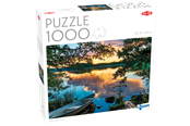 Puzzels - Tactic 1000 pcs puzzle: Summer Night in Finland - 56684
